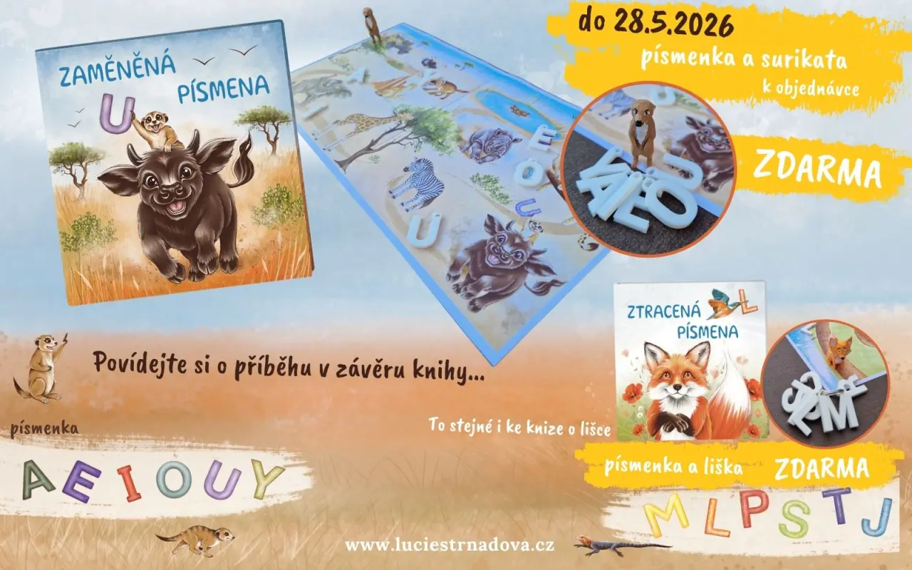 Pojďte s námi objevovat SVĚT PÍSMEN