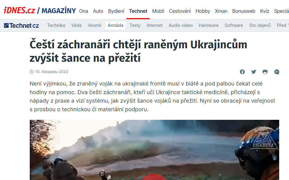 Pomozte Medical Czech Pointu