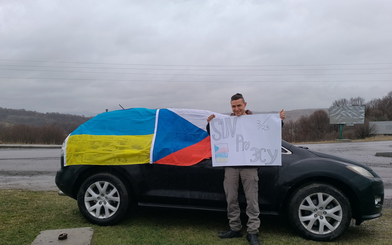 SUV pro Ukrajinu zachraňuje životy