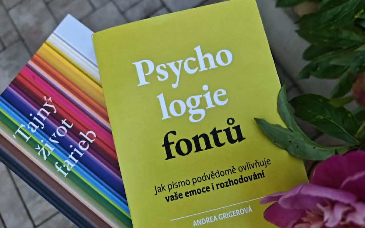 Podpořili jste vydání knihy Psychologie fontů