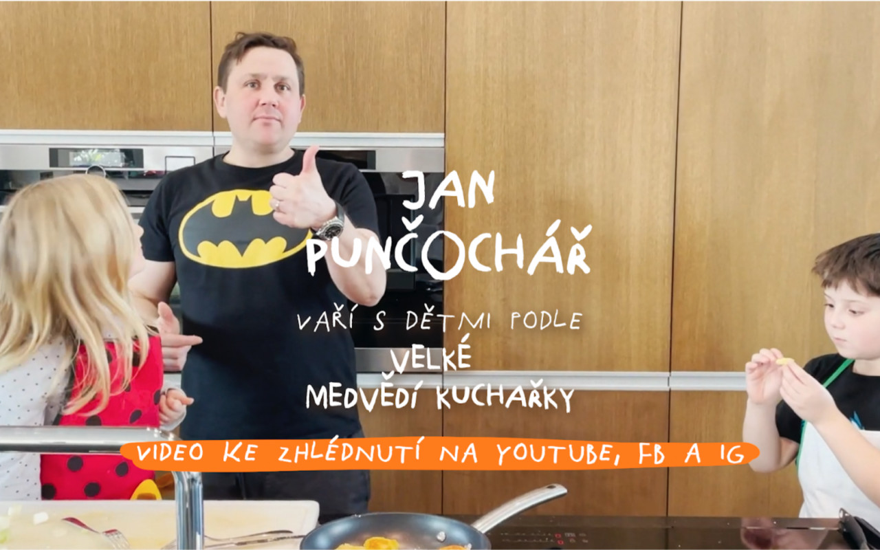 Velká medvědí kuchařka pro děti a rodiče