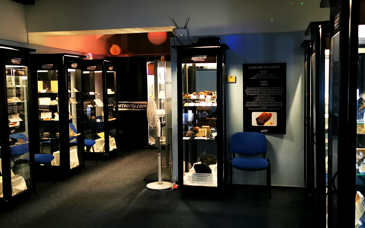 Otevřete s námi unikátní Muzeum meteoritů v novém prostoru