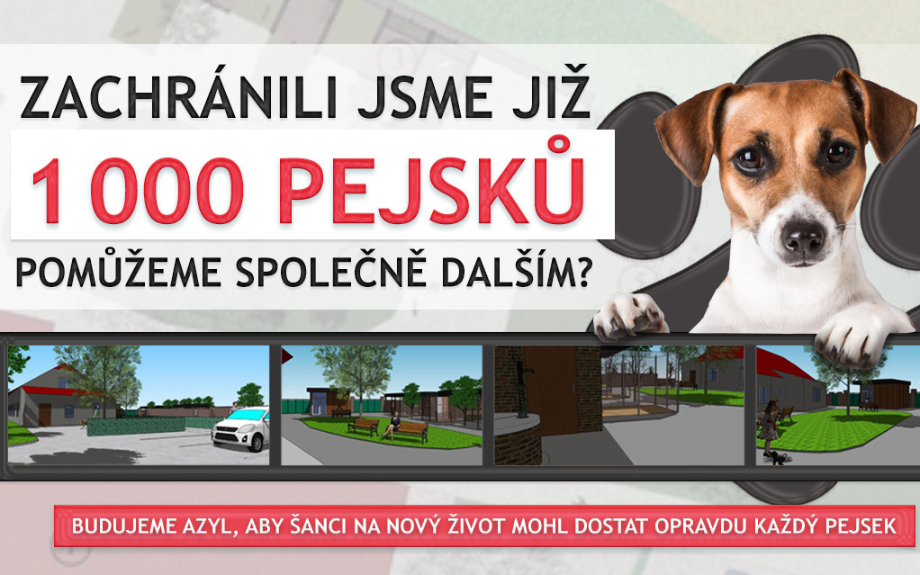 Pomozme spolku PES nejvěrnější přítel vybudovat Azyl pro zachráněné psy