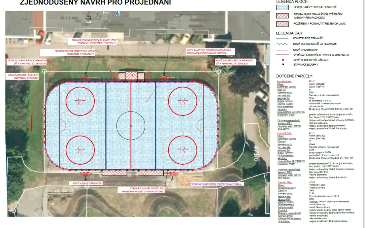 Nová generace hokejbalistů potřebuje nové hřiště