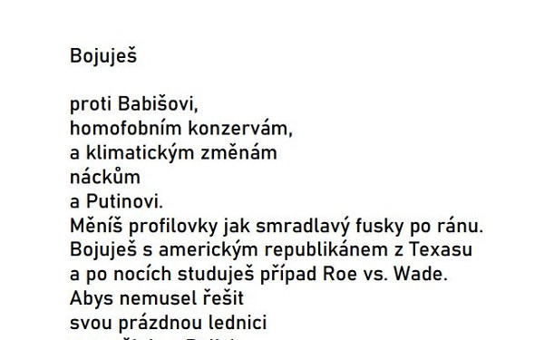 Básnická sbírka Vojtěcha Landy