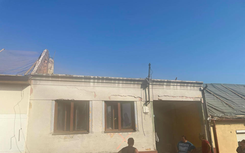 Pomohli jste Romanovi, kterého zasáhlo tornádo