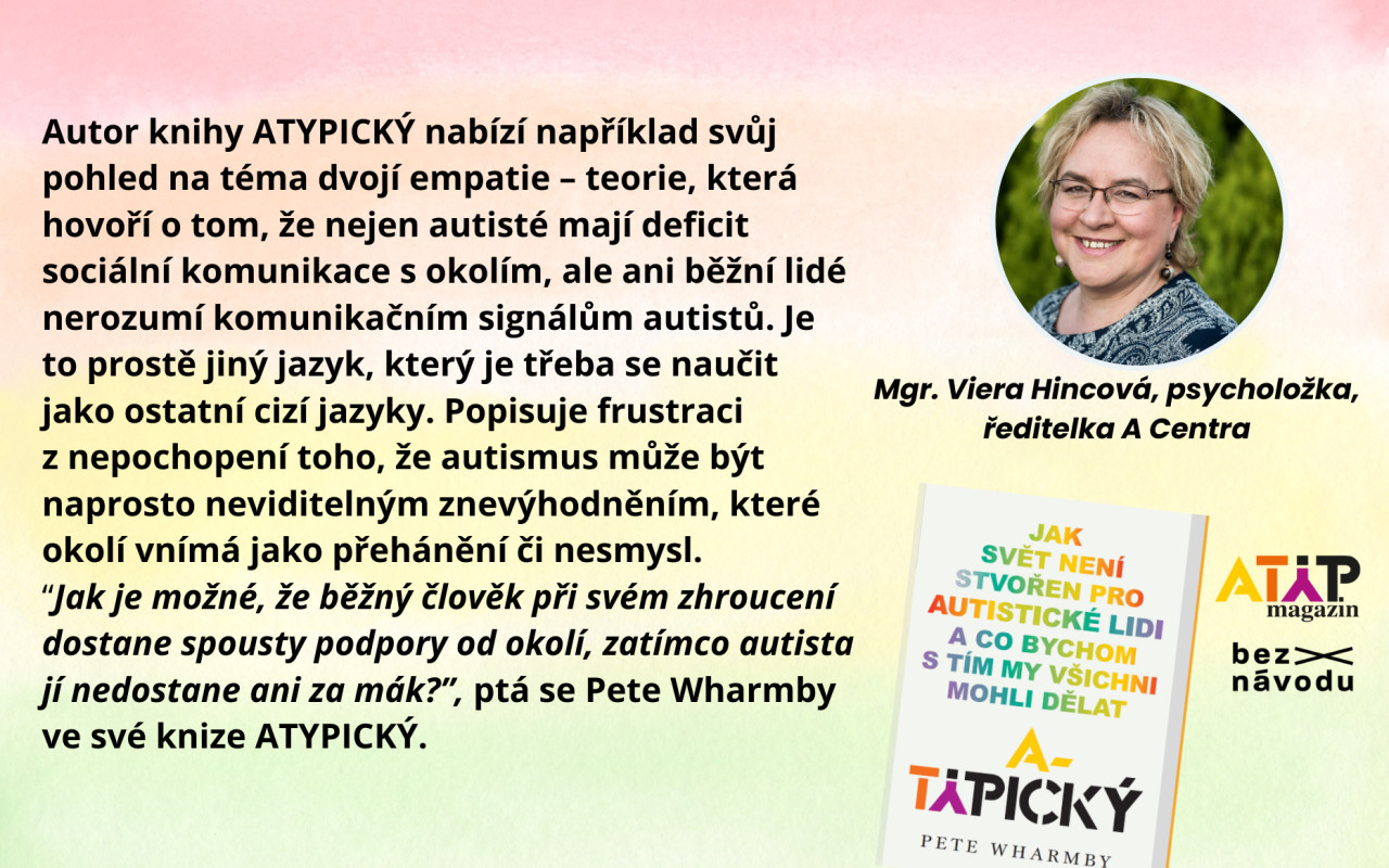 ATYPICKÝ - kniha od autistického pedagoga