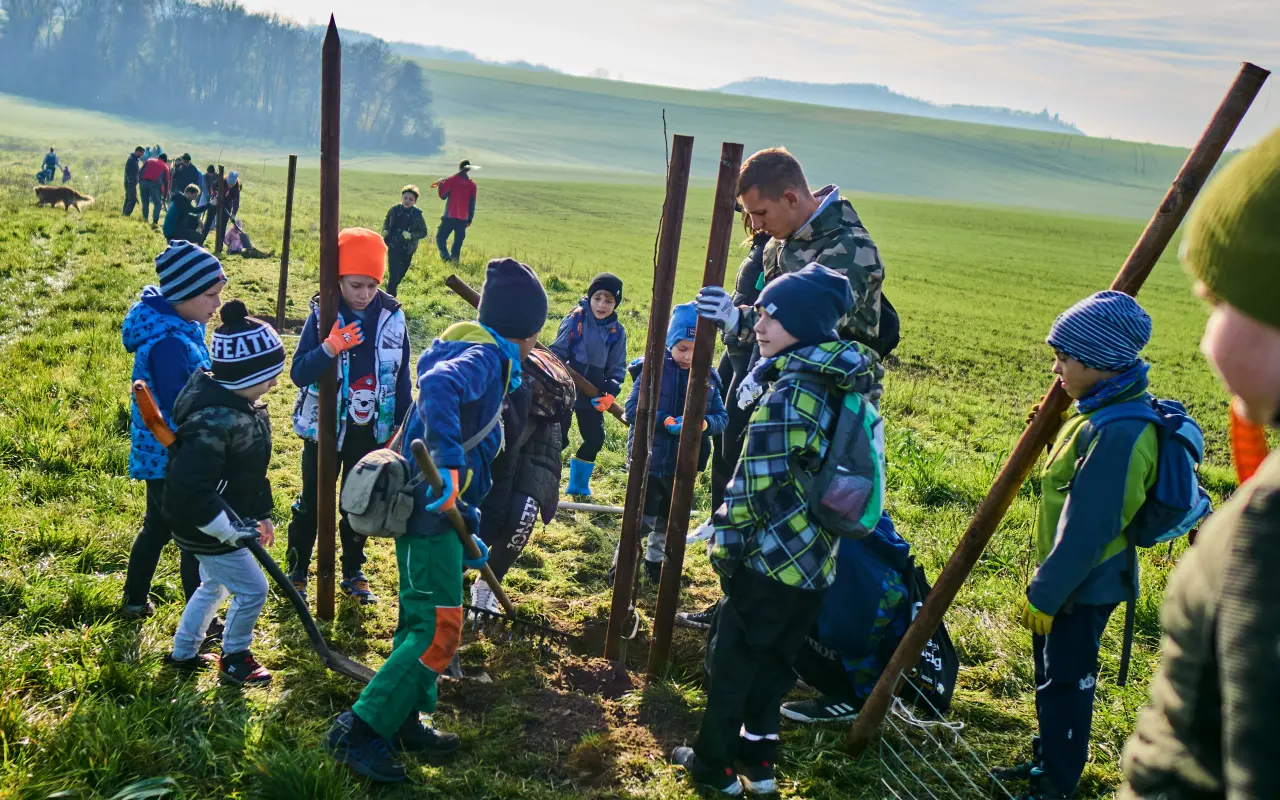 Pomohli jste proměnit pole v živý krajinný koridor na Pálavě