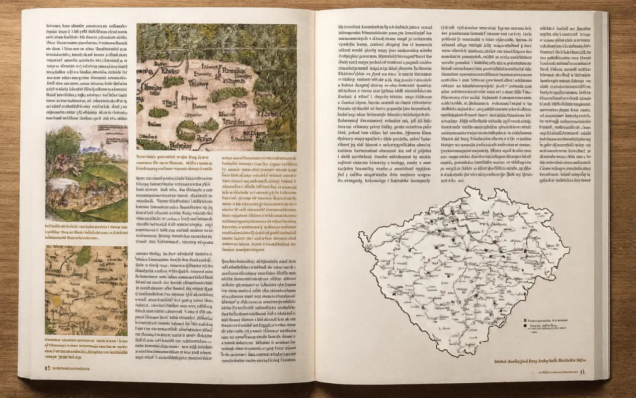 Čechy  na nejstarších mapách