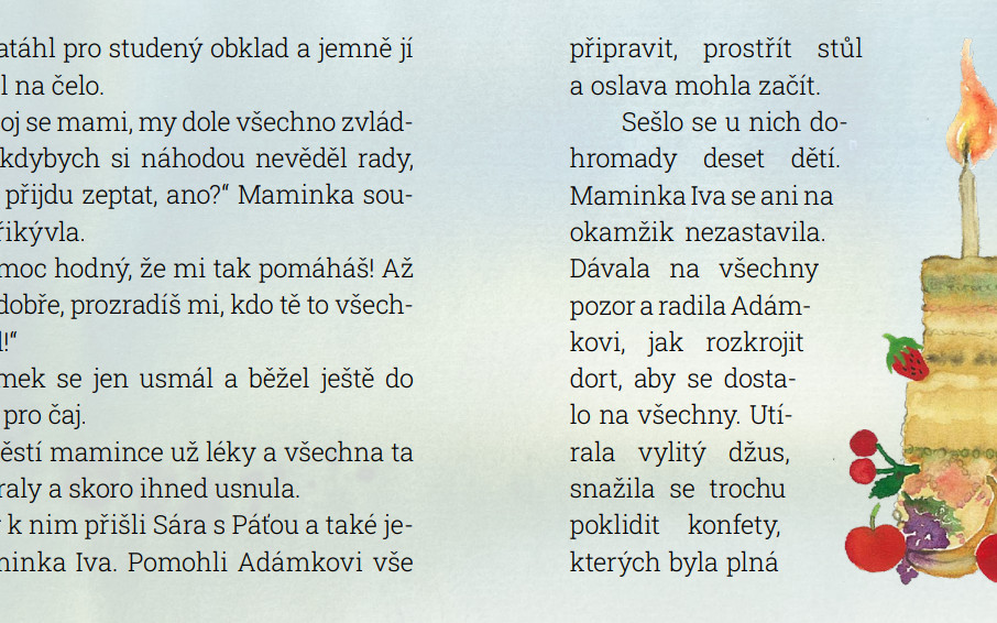 Proč maminku bolí hlavička - osvětová knížka pro děti rodičů s migrénou
