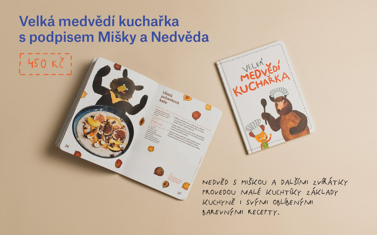 Velká medvědí kuchařka pro děti a rodiče