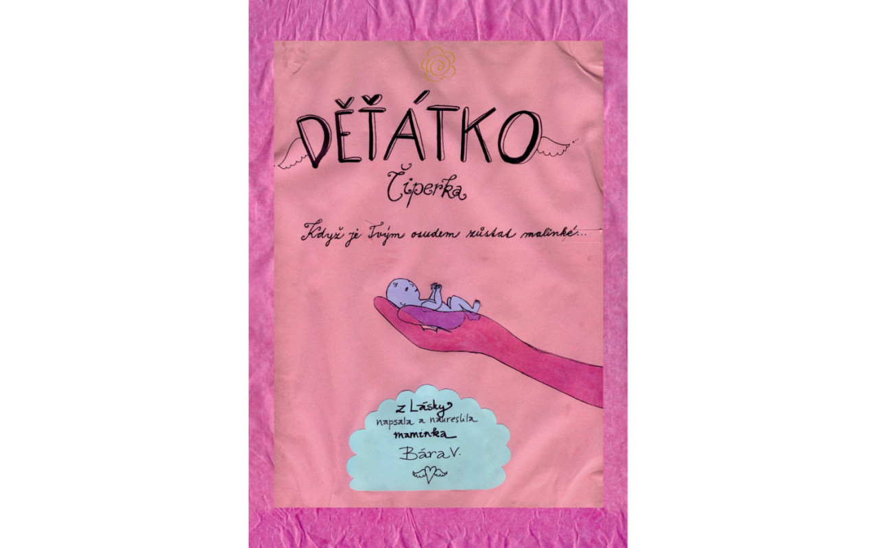 JeNaČase nechat si pomoci vydat neKnihu o perinatální ztrátě Děťátko Čiperka!