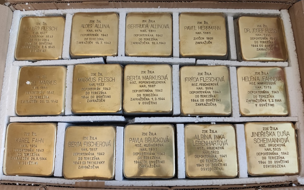Podpořili jste vydání knihy 'Pražské Stolpersteine svazek II. 2022 - 2024'