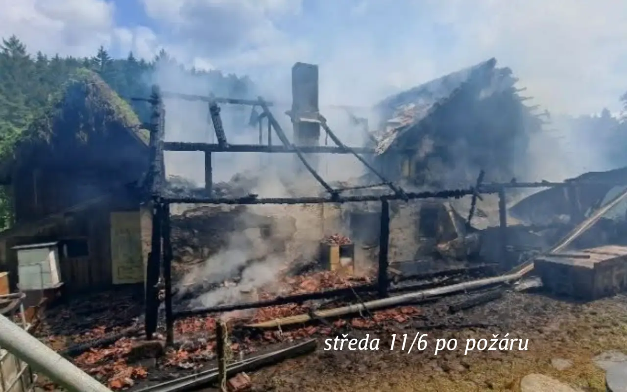 Pomohli jste rodině z Lubné, které shořel domov