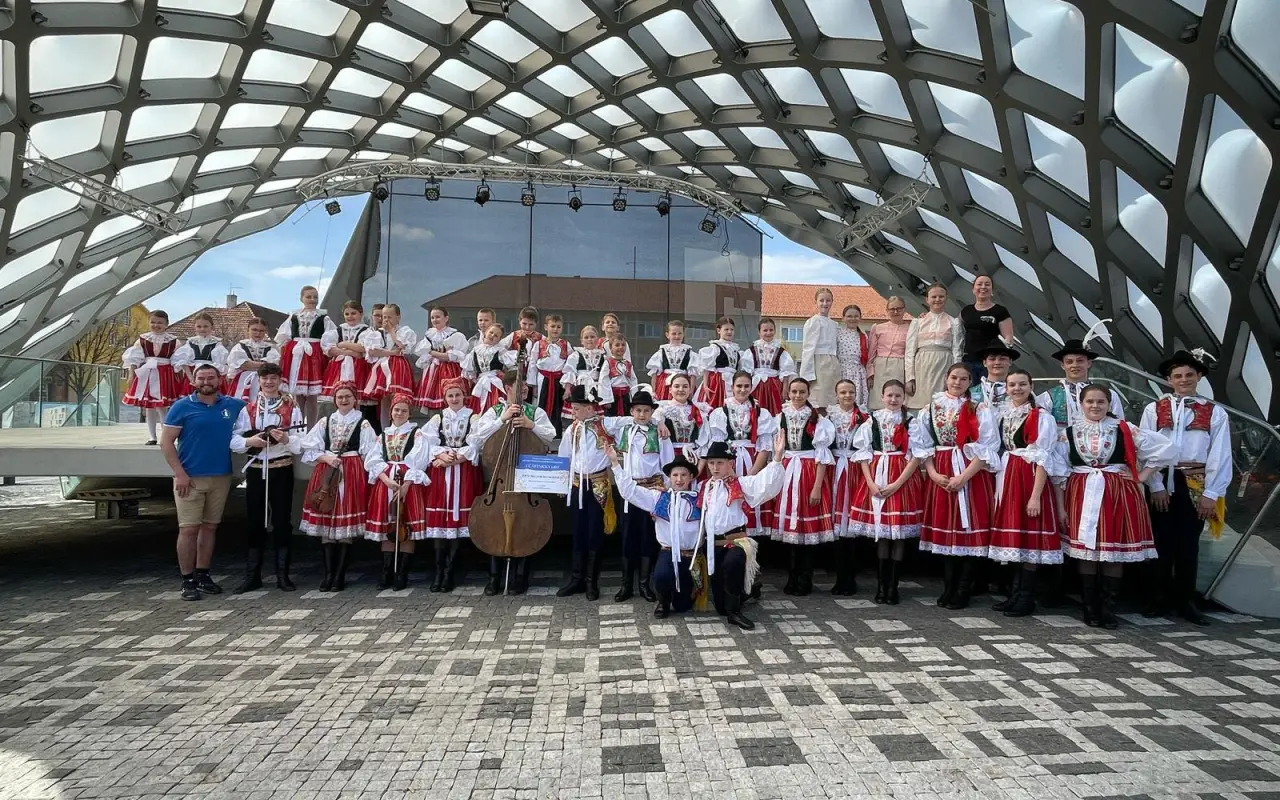 Podpora dětského folklóru DFS Štěpnička