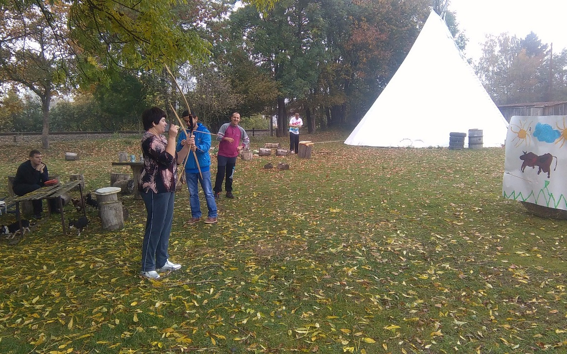 Teepee nejen pro vozíčkáře