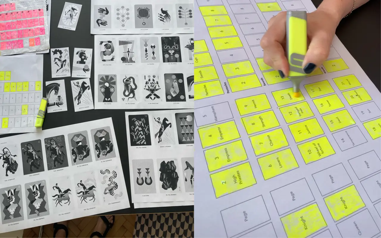 Red Tarot. Podpořte autorský projekt tarotových karet.