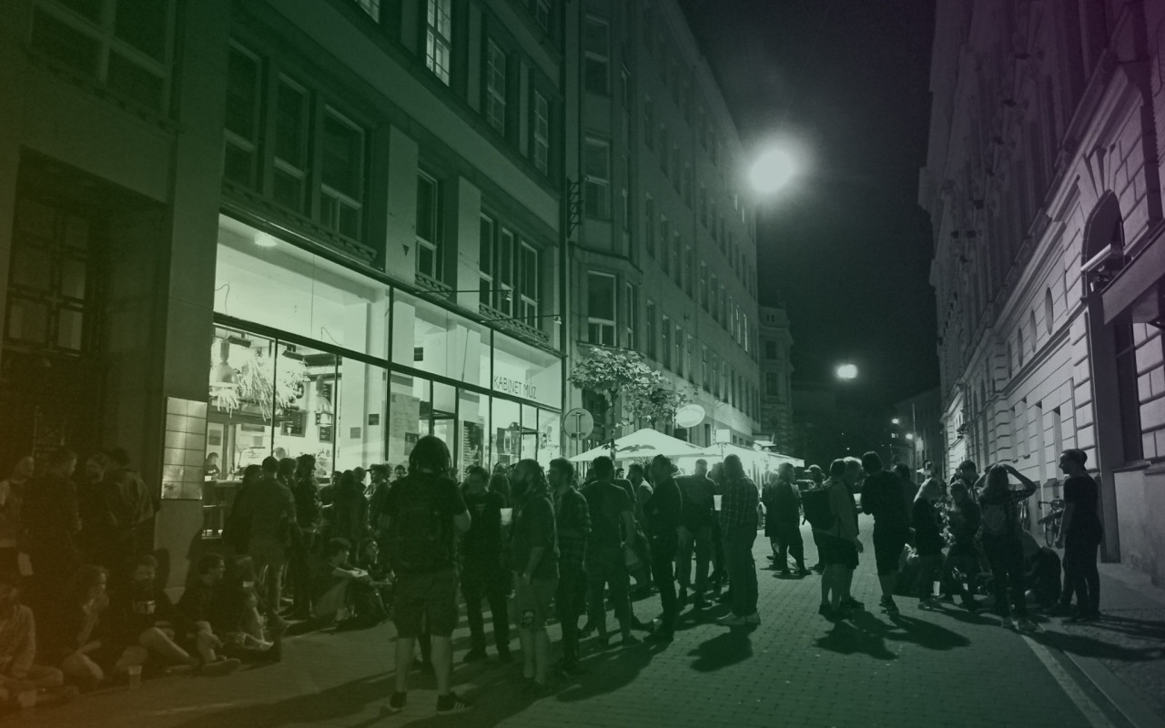 Koncert kapel Rabies & Decultivate pro Kabinet MÚZ #kulturažije