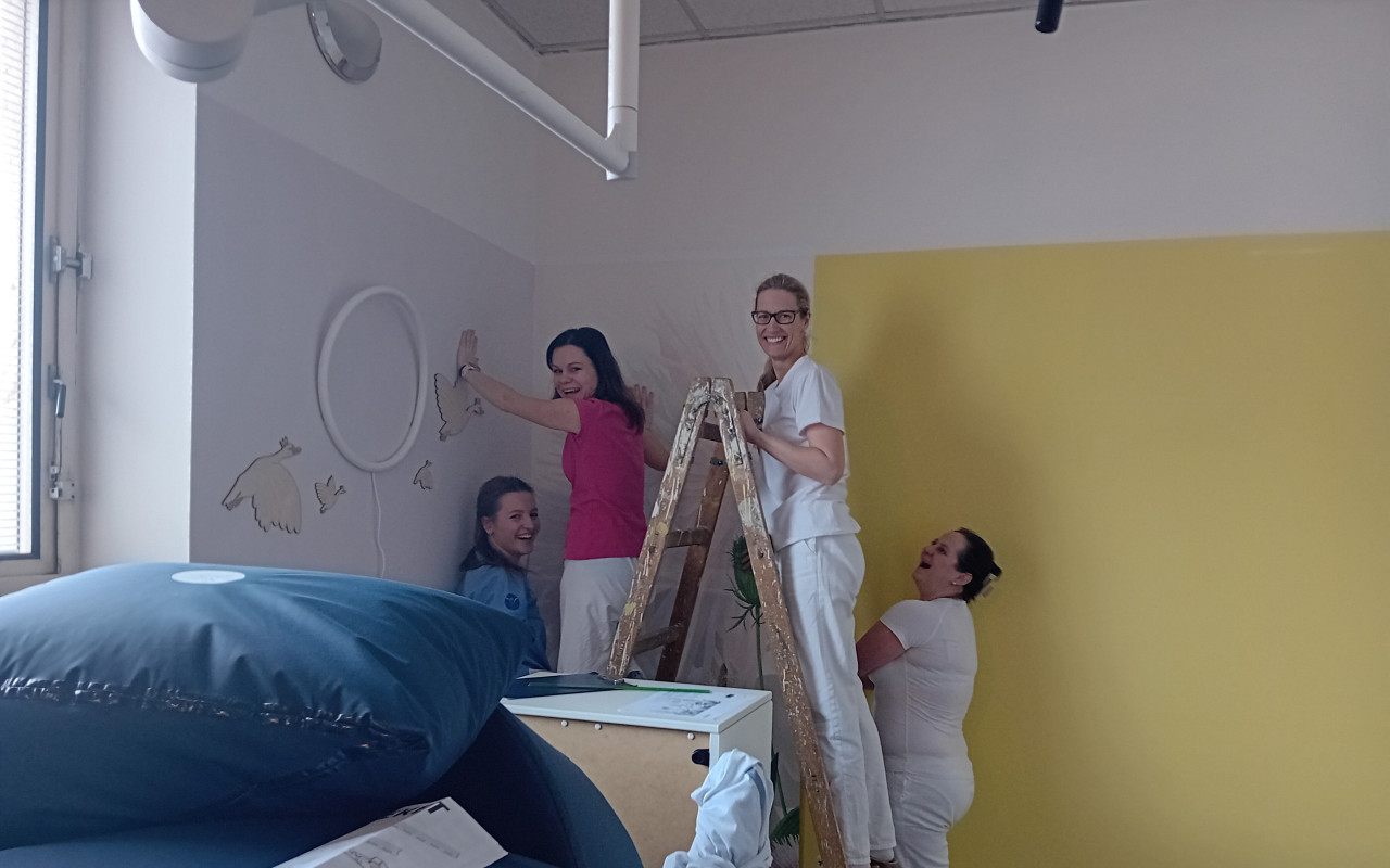 Pomohli jste vytvořit Rodinný pokoj na šestinedělí PORODNICE SVITAVY