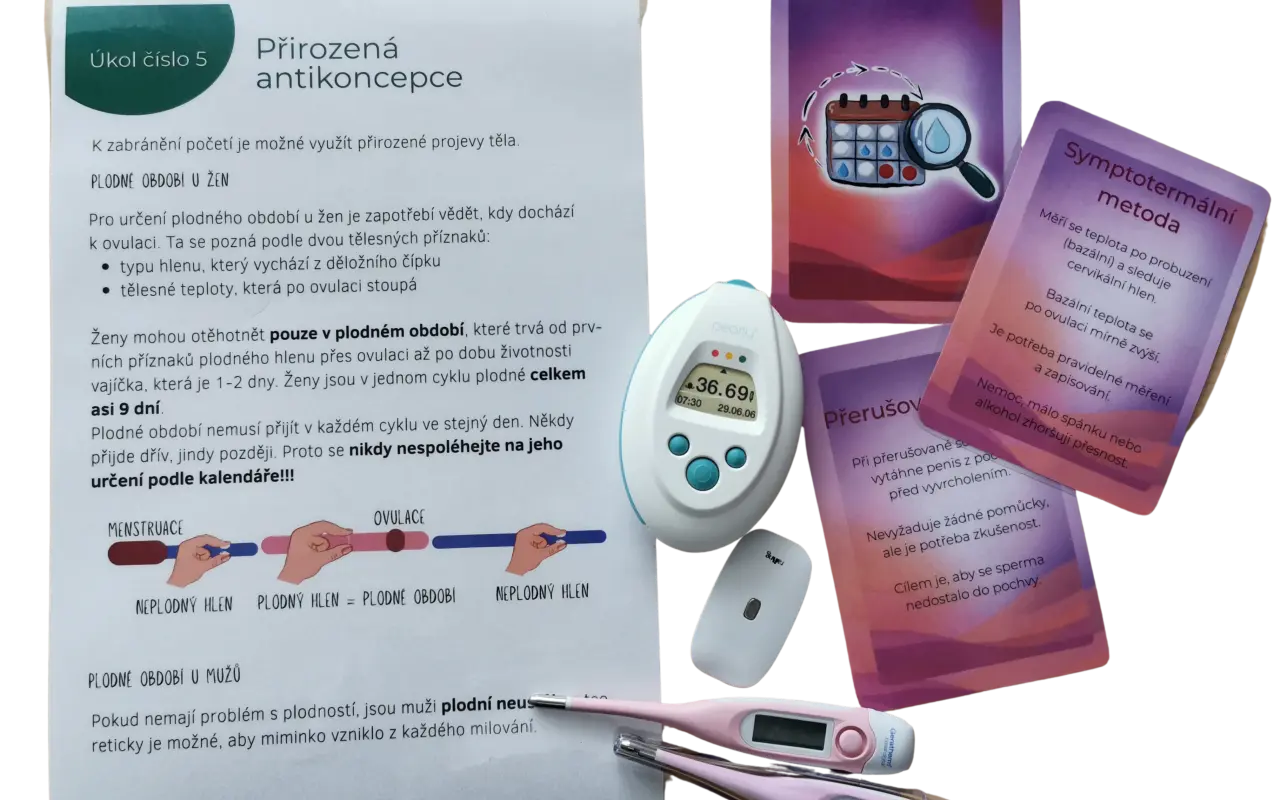 Dostaňte s námi do škol program Antikoncepce, fungování těla a vztahy