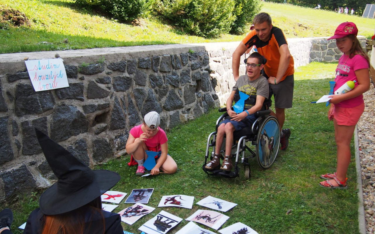 Rarach dodávka pro handicapované děti