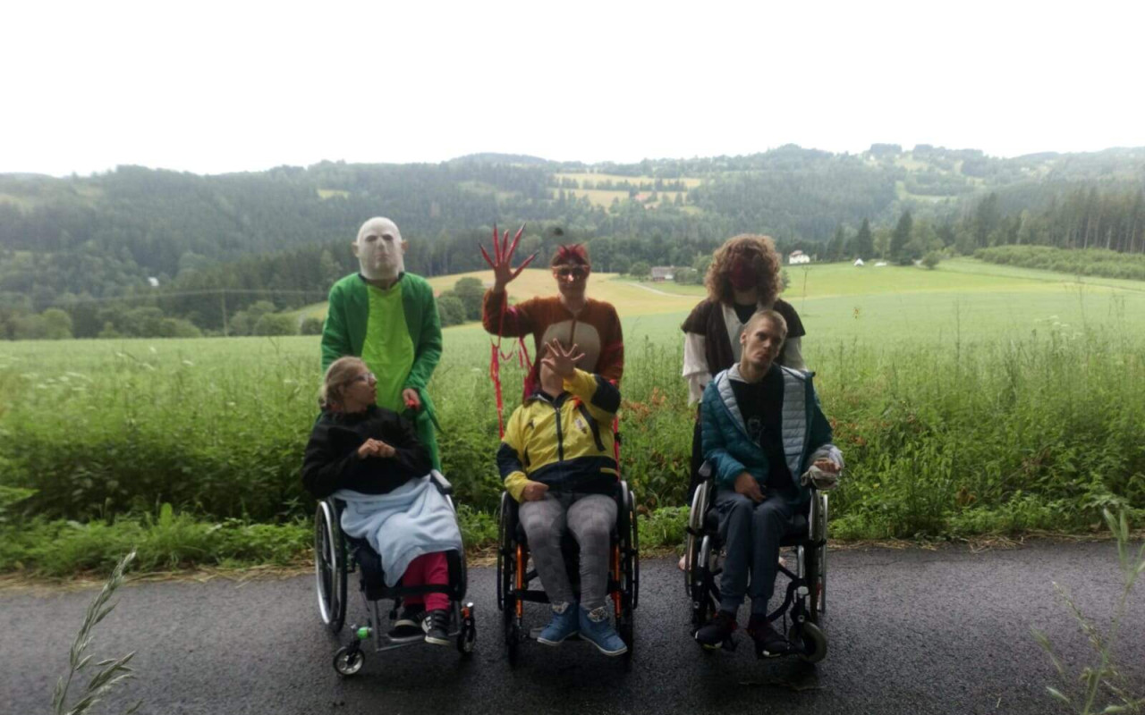 Rarach dodávka pro handicapované děti