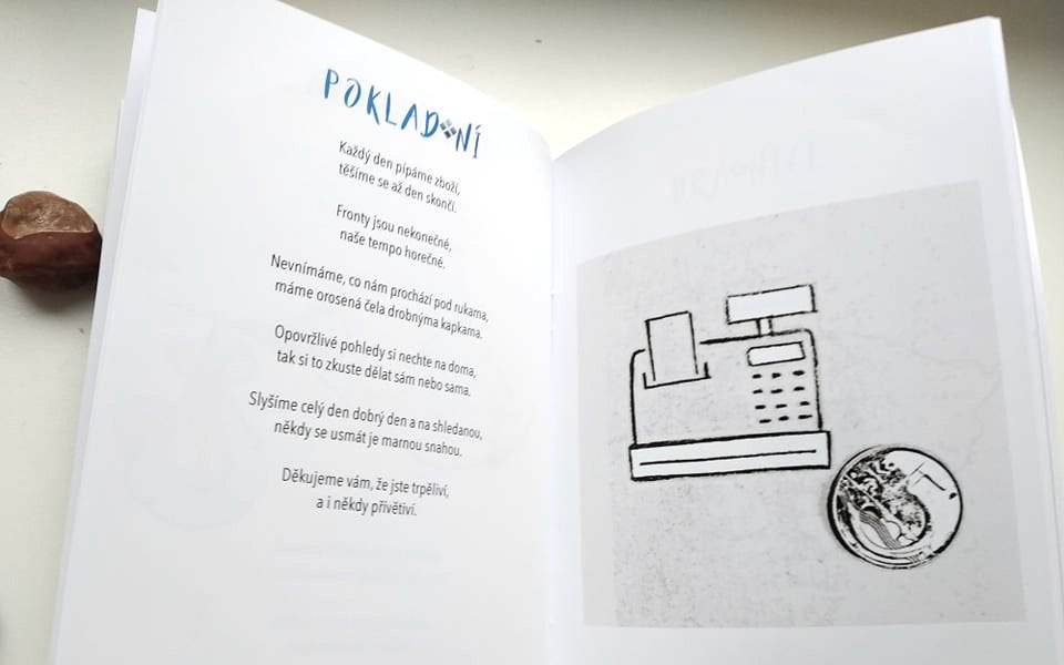 Pomoc nevidomým skrze knihu Pod povrch