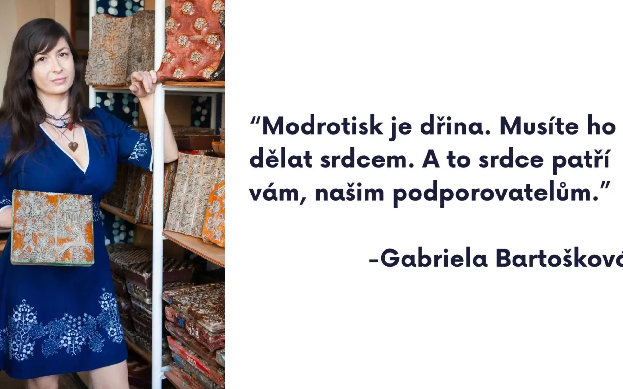 Zachraňme pravý Strážnický modrotisk