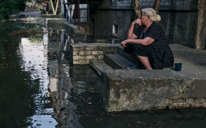 Pomohli jste obětem povodní po zničení přehrady na Ukrajině