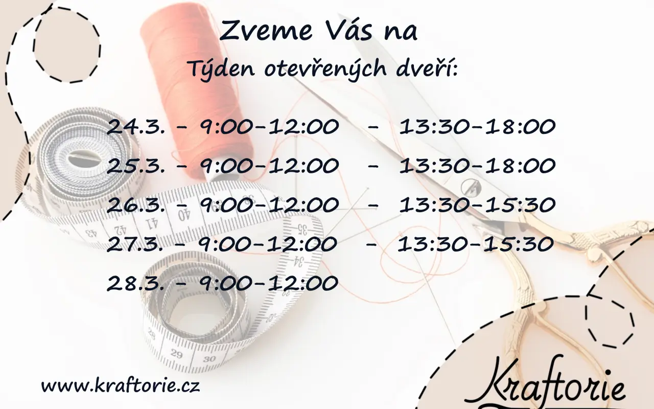 Pomozte nám rozjet KRAFTORII - Jedinečnou šicí dílnu pro Vás
