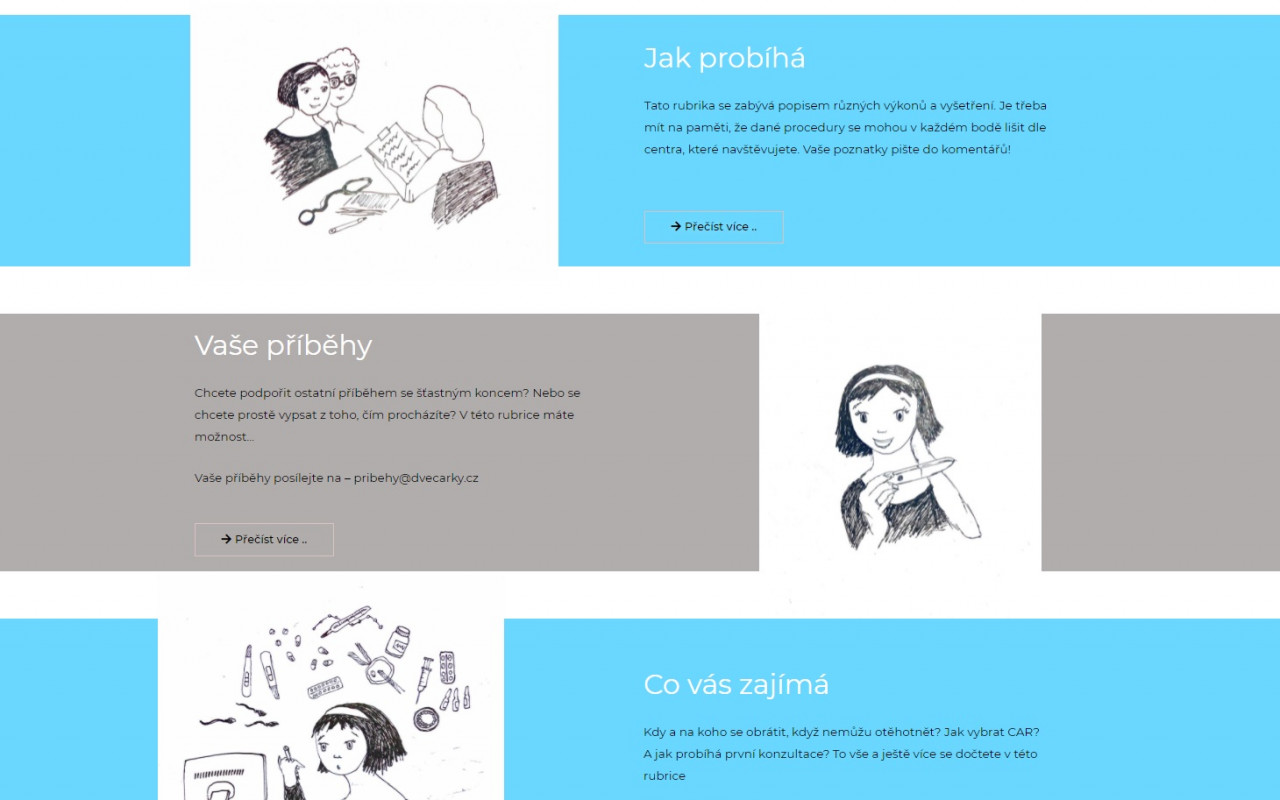 Dvě čárky.cz – nebojujte s neplodností sami