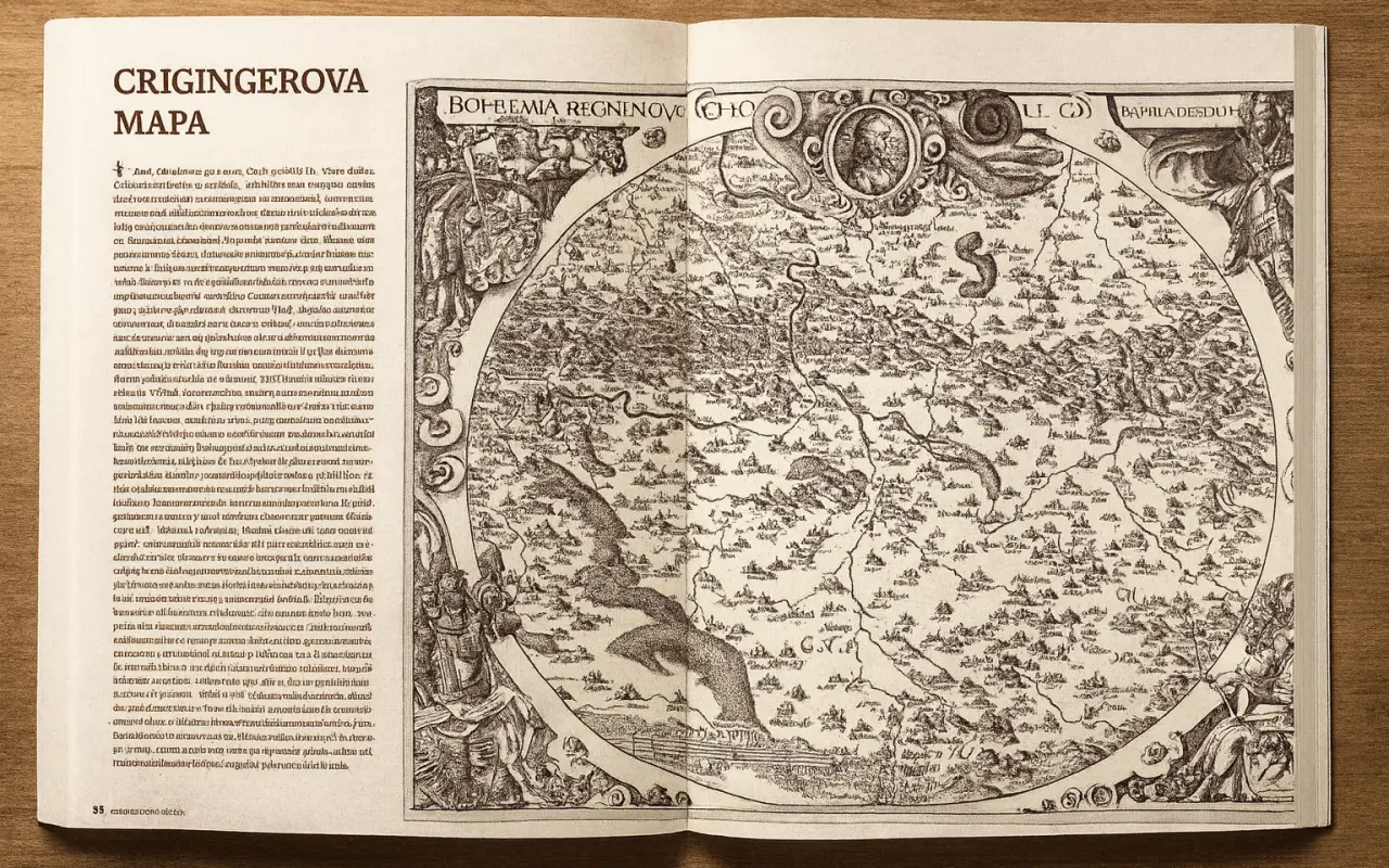 Čechy  na nejstarších mapách