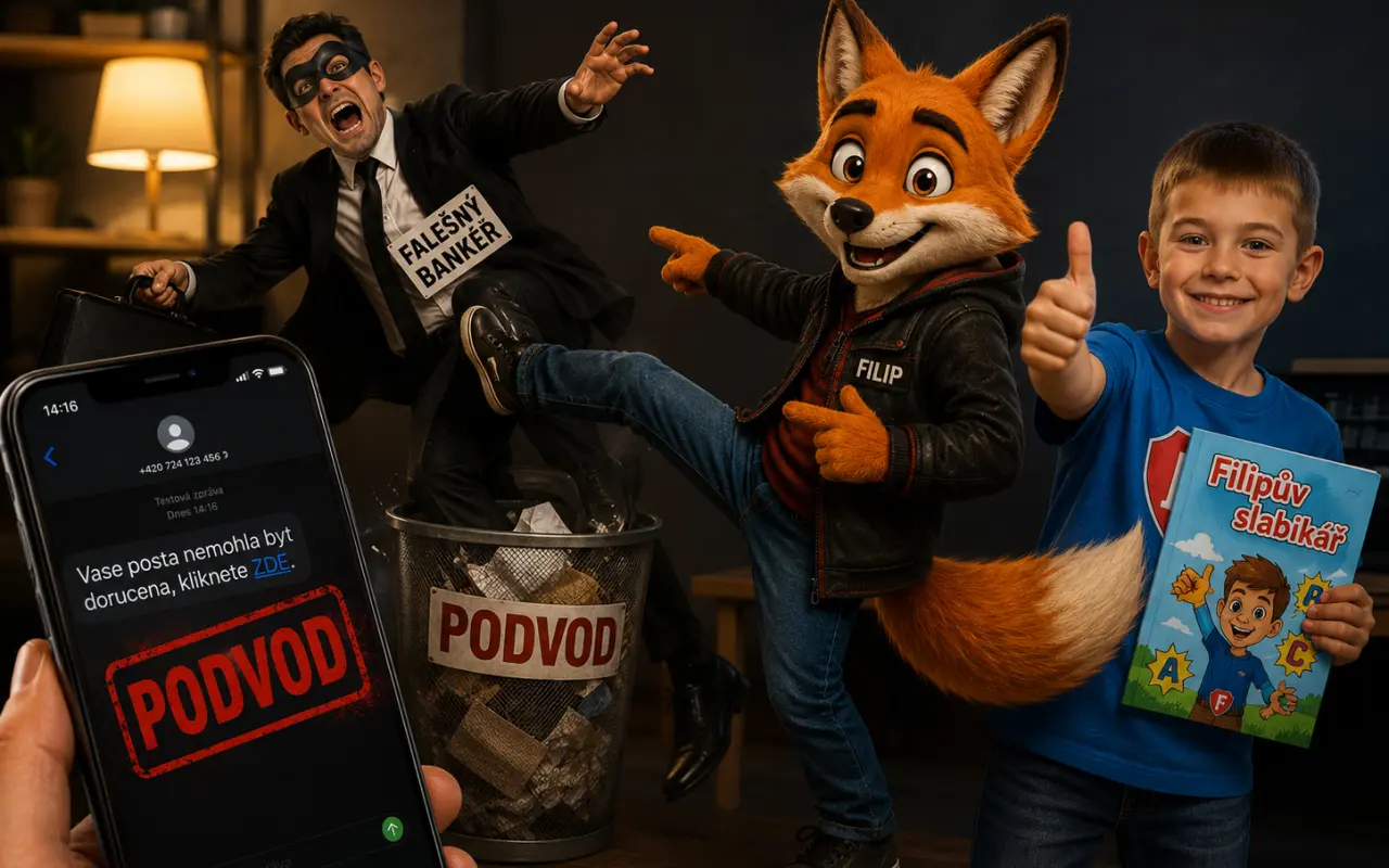 Nenech se dojit! Pomozte přivést Lišáka Filipa k životu