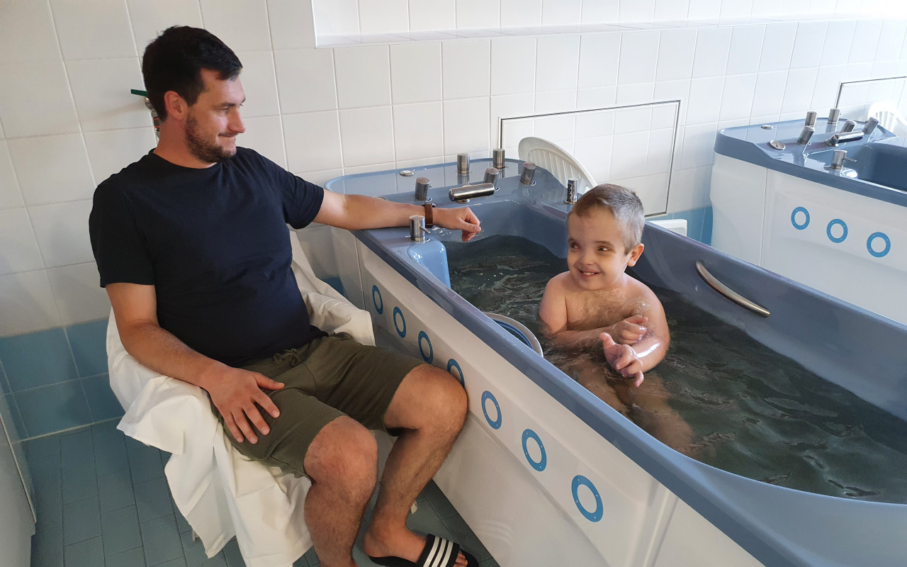 Rehabilitace pro Samuelka