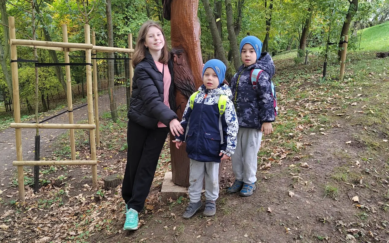 Podpora pro Janu a její tři děti po náročném období