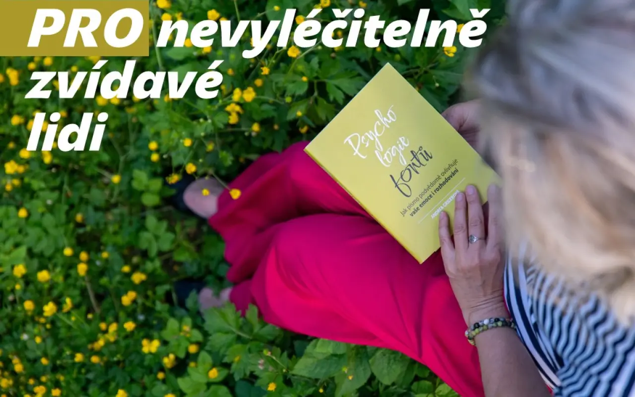 Podpořili jste vydání knihy Psychologie fontů