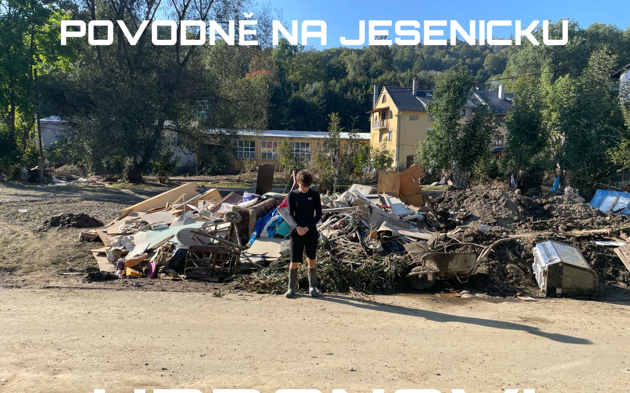 Pomohli jste po povodních na Jesenicku