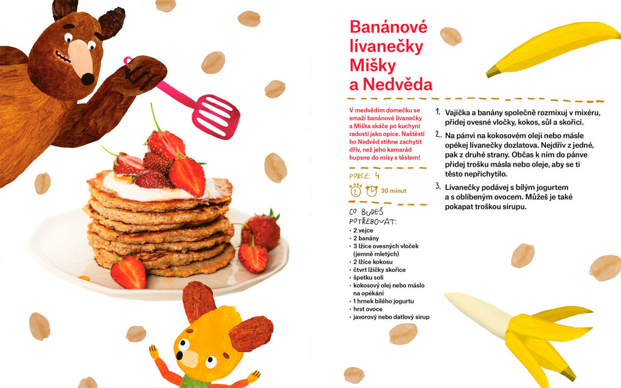 Velká medvědí kuchařka pro děti a rodiče