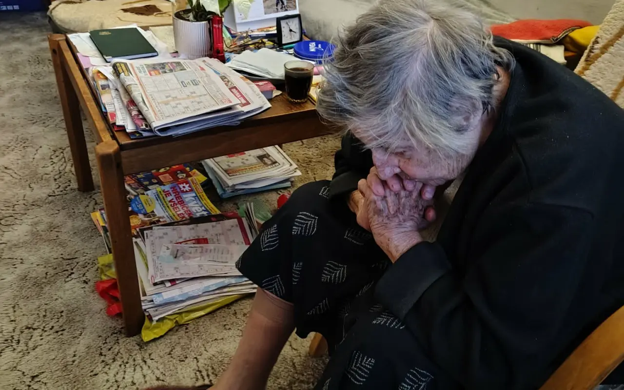 Vůz pro invalidní babičku