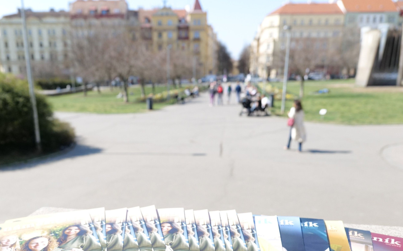 Časopis Náměsíčník nejen o náměstí Jiřího z Poděbrad
