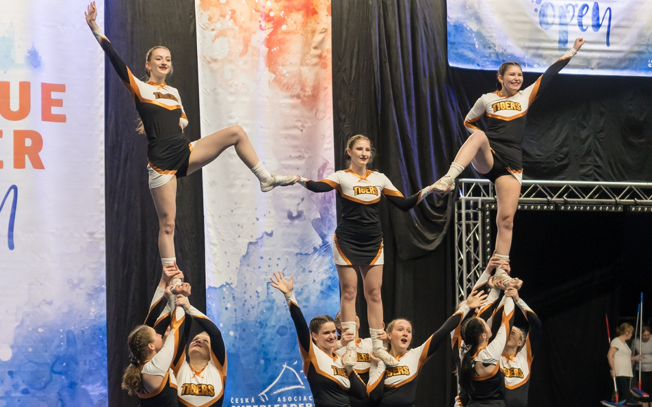 Podpořili jste Tigers Cheerleaders v cestě na otevřené mistrovství Evropy