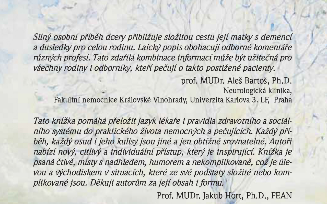 Deník ze života s Alzheimerem