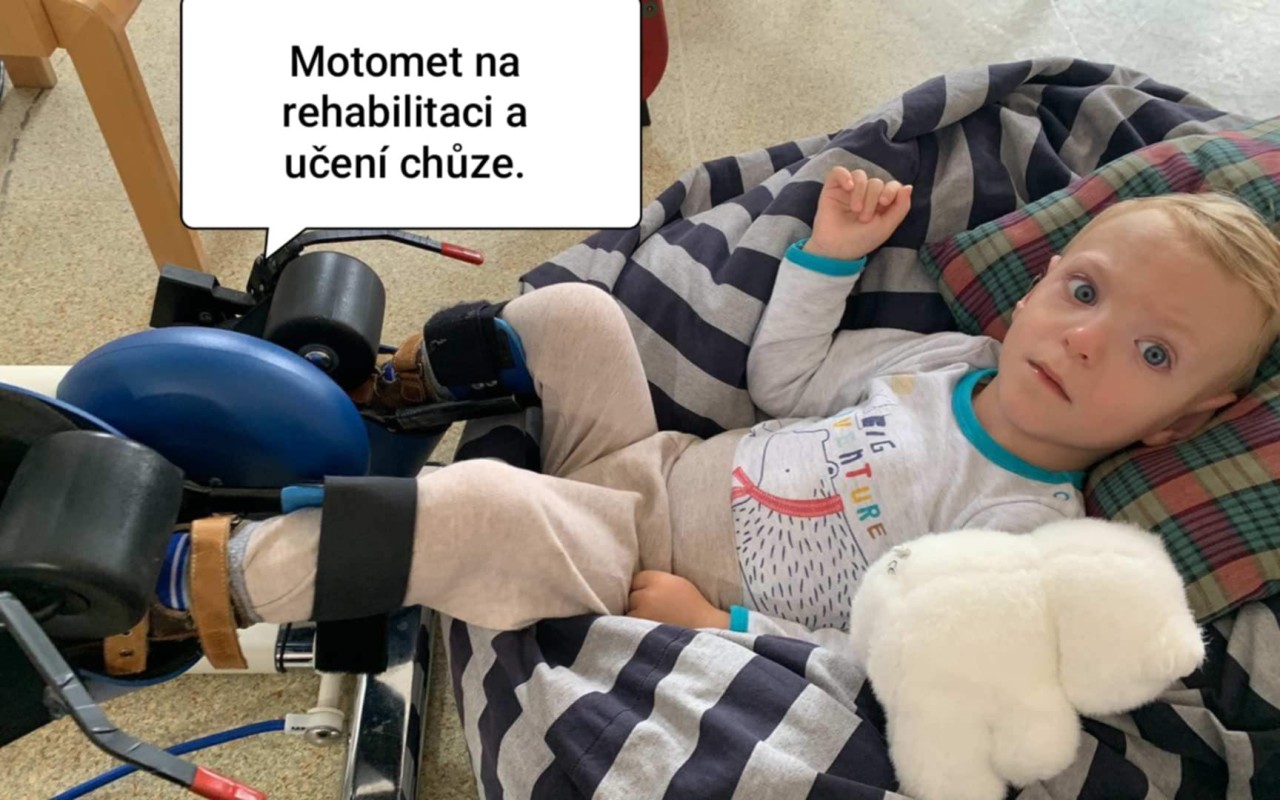 Pomohli jste Vojtovi pořídit speciální židličku