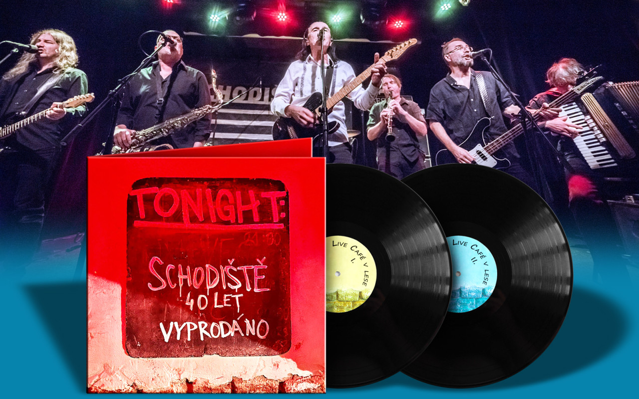 Podpořili jste vydání Schodiště 40 let - Live 2 LP