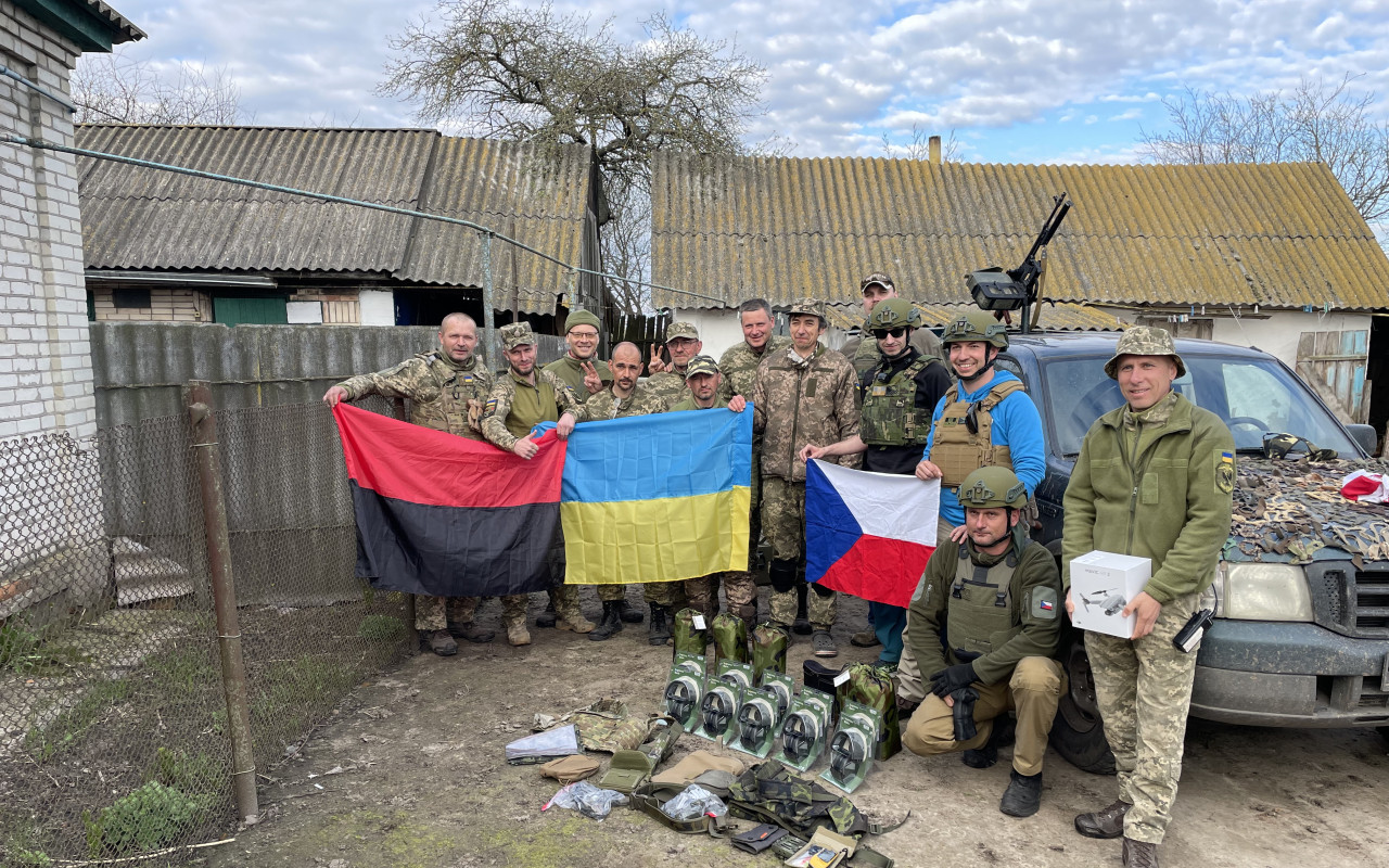 Podpořili jste obránce Ukrajiny v rámci organizace Team 4 Ukraine