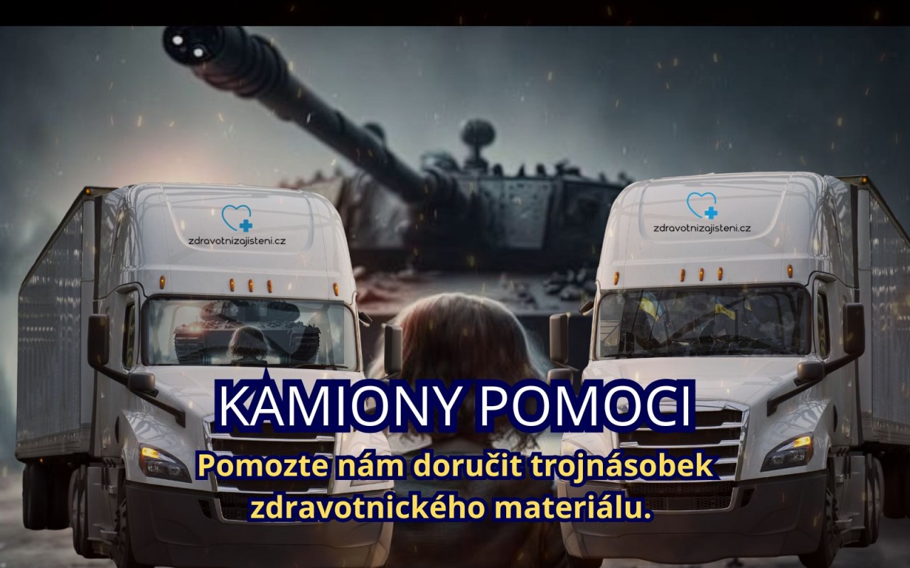 Pomozte letos ztrojnásobit pomoc raněným s kamiony pomoci