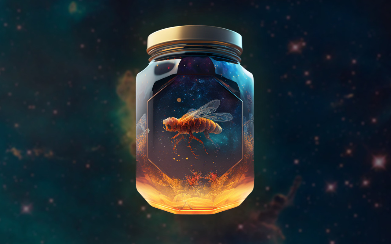 Luxusní lesní med z české přírody s astronomickou tématikou 🍯 (limitovaná edice)