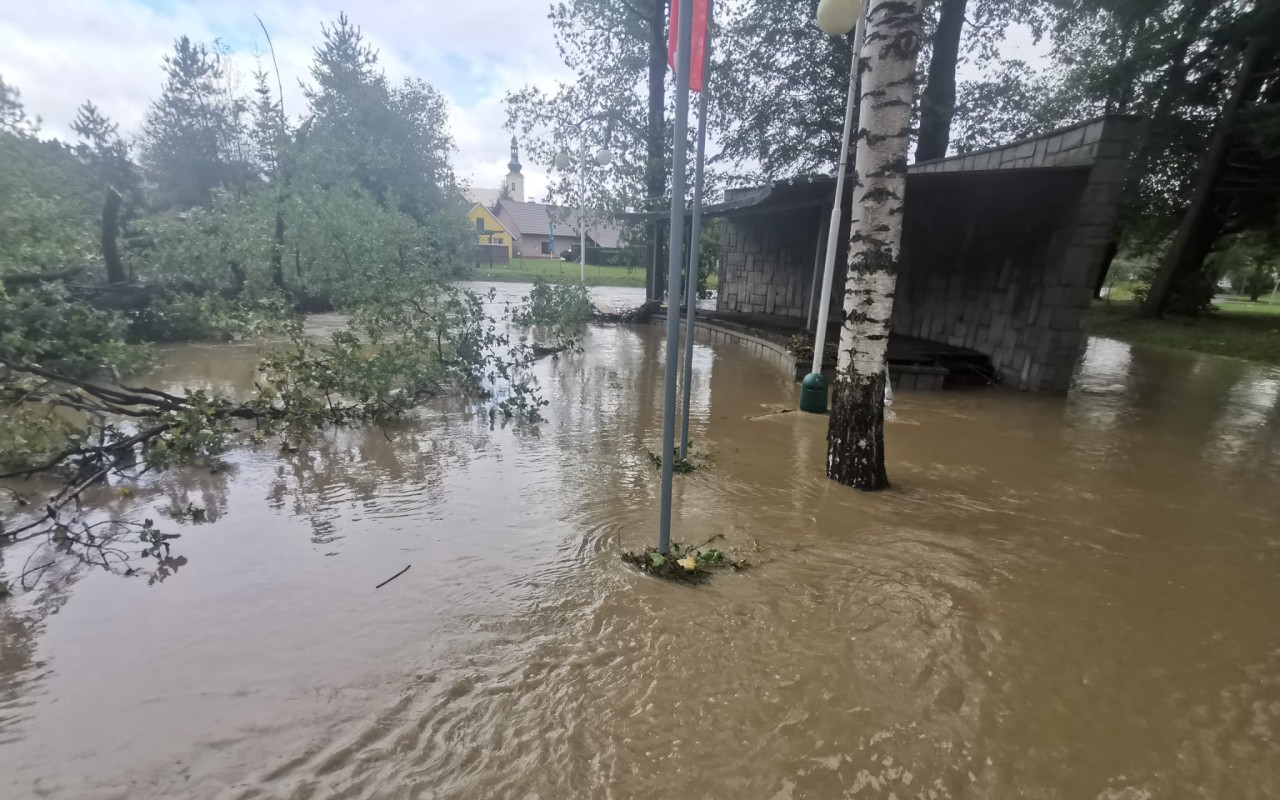 Povodně - pomohli jste občanům Sedlnic