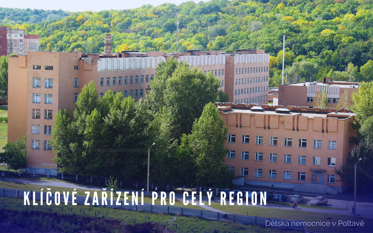 Fotovoltaika pro dětskou nemocnici na Ukrajině