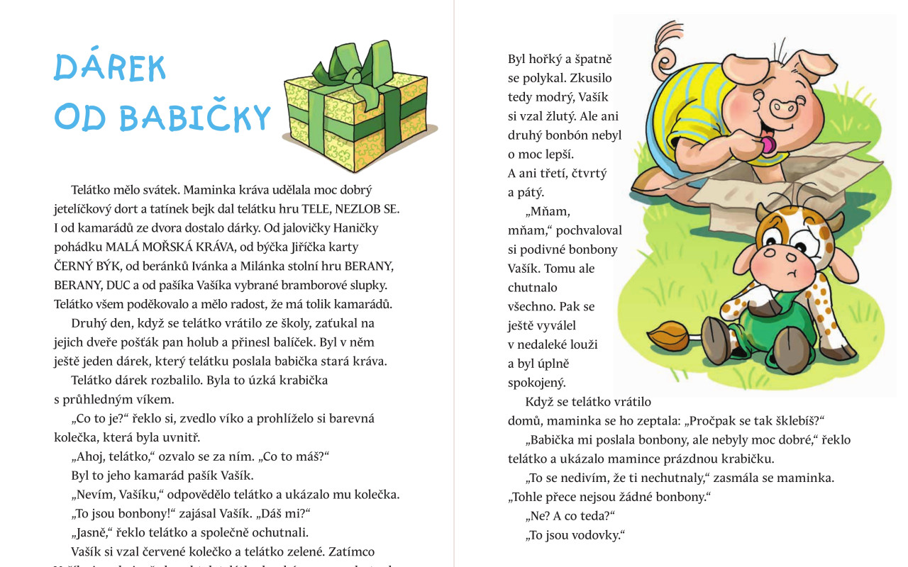 Telátko popleta - kniha pro malé i velké čtenáře